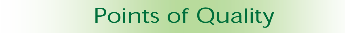 Points of Quality